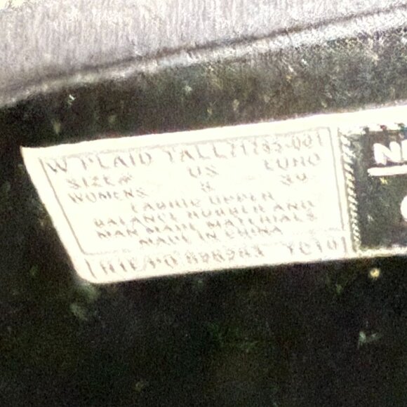 Bogs Waterproof Plimsoll Plaid Neo-Tech Tall Handle Insulated Rain Boots 8 - Picture 7 of 8